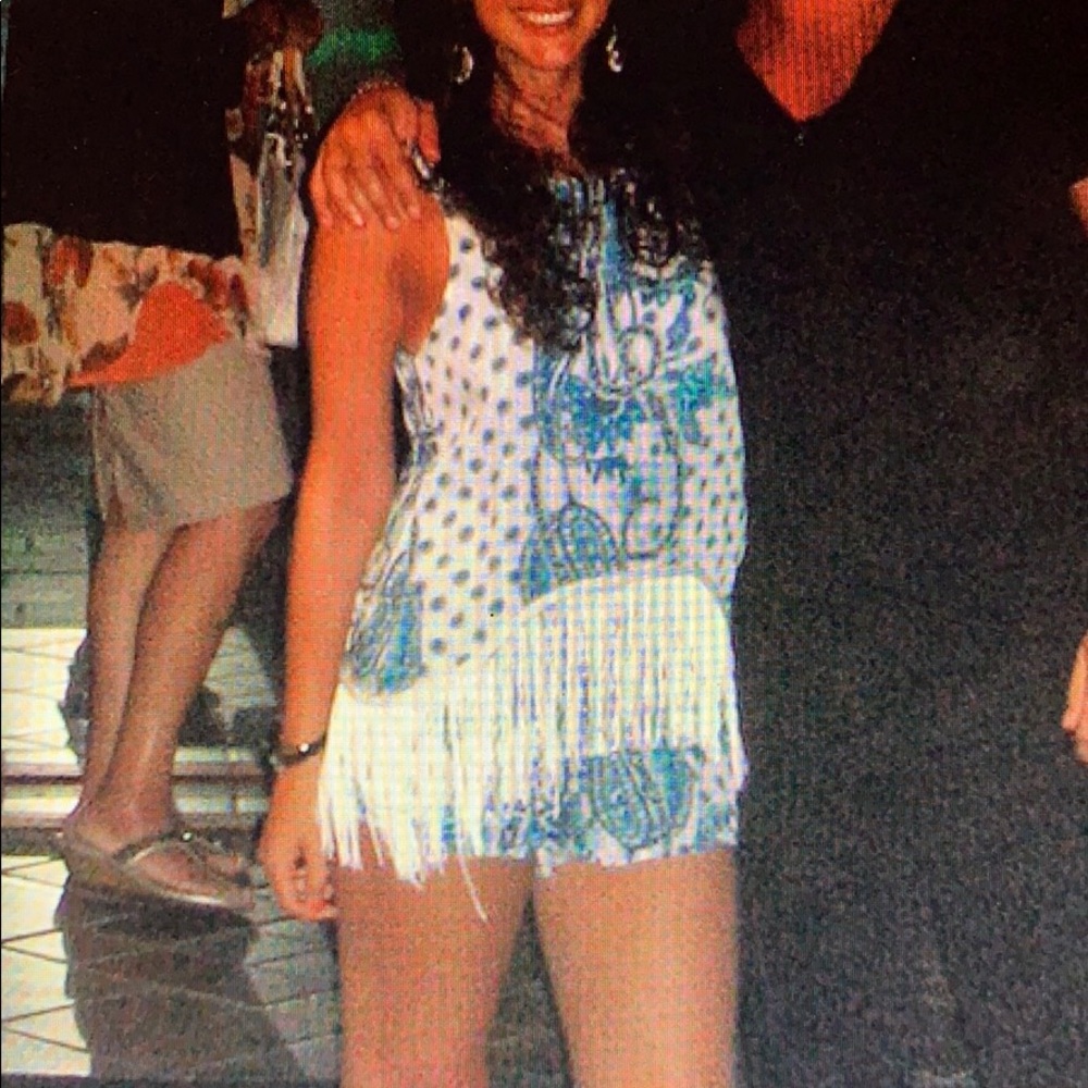 LF bandana print romper